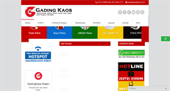 Desktop Screenshot of gadingkaos.com